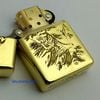 BẬT LỬA ZIPPO ĐỒNG NGUYÊN KHỐI ARMOR VỎ DẦY KHẮC SÂU CHỦ ĐỀ HỔ NÚI BẢN GIỚI HẠN XXX/999 ZKB71