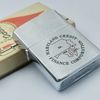 Bật Lửa Zippo Cổ Đồng Khối Mạ Chrome Phay Xước Chủ Đề Ăn Mòn Phủ Sơn Hiếm Gặp Năm 1958 Đời 8 Chấm ZC338