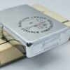 Bật Lửa Zippo Cổ Đồng Khối Mạ Chrome Phay Xước Chủ Đề Ăn Mòn Phủ Sơn Hiếm Gặp Năm 1958 Đời 8 Chấm ZC338