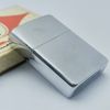 Bật Lửa Zippo Cổ Đồng Khối Mạ Chrome Phay Xước Chủ Đề Ăn Mòn Phủ Sơn Hiếm Gặp Năm 1978 Đời 4 Vạch Sắc ZC340
