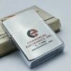 Bật Lửa Zippo Cổ Đồng Khối Mạ Chrome Phay Xước Chủ Đề Ăn Mòn Phủ Sơn Hiếm Gặp Năm 1963 Đời 3 Chấm ZC343