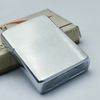 Bật Lửa Zippo Cổ Đồng Khối Mạ Chrome Phay Xước Chủ Đề Ăn Mòn Phủ Sơn Hiếm Gặp Năm 1963 Đời 3 Chấm ZC343
