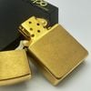 Bật Lửa Zippo Đồng Khối Trơn Phay Xước Chu Niên 1932 - 1989 Ruột Ký Hiệu Ngược Cực Hiếm Gặp Năm 1989 ZL622
