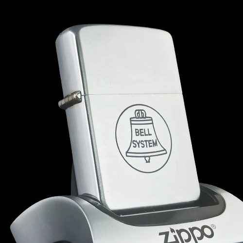 Bật Lửa Zippo Cổ Đồng Khối Mạ Chrome Khắc Ắn Mòn Phủ Sơn Đời 7 Chấm Pat - Patpen Năm 1955 ZC151