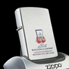 Bật Lửa Zippo Cổ Đồng Khối Mạ Chrome Phay Xước Khắc Ăn Mòn Phủ Sơn Hiếm Gặp Năm 1974 Đời 8 Vạch Sắc ZC329