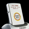Bật Lửa Zippo Cổ Đồng Khối Mạ Chrome Phay Xước Khắc Ăn Mòn Phủ Sơn Năm 1969 Đời 5 Vạch Thẳng ZC310