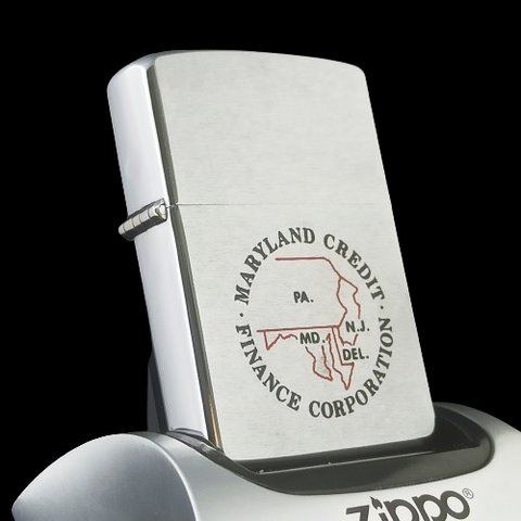 Bật Lửa Zippo Cổ Đồng Khối Mạ Chrome Phay Xước Chủ Đề Ăn Mòn Phủ Sơn Hiếm Gặp Năm 1958 Đời 8 Chấm ZC338