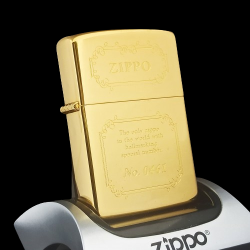 Bật Lửa Zippo Chu Niên 1932 - 1988 Gold Plated Mạ Vàng Bản Giới Hạn 1000 Chiếc Trên Toàn Thế Giới Năm 1988 ZL486
