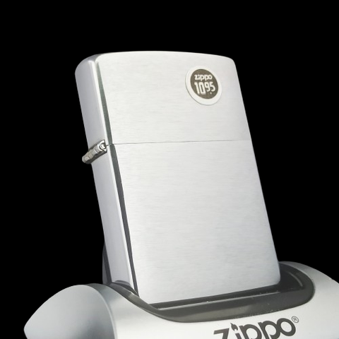 Bật Lửa Zippo Đồng Khối Mạ Chrome Trơn Phay Xước 2 Mặt Đời X La Mã Năm 1994 ZL631