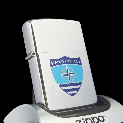 Bật Lửa Zippo Cổ Đồng Khối Mạ Chrome Phay Xước Chủ Đề Ăn Mòn Phủ Sơn Hiếm Gặp Năm 1973 Đời 1 Vạch Thẳng ZC379