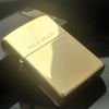 Bật Lửa Zippo Đồng Khối Solid Brass Trơn Bóng 2 Mặt Đời X La Mã Năm 1994 ZL623