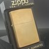 Bật Lửa Zippo Đồng Khối Solid Brass Trơn Phay Xước 2 Mặt Đời XIV La Mã Năm 1998 ZL624