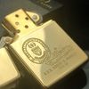 Bật Lửa Zippo Đồng Khối Solid Brass Chu Niên 1932 - 1992 Khắc Ăn Mòn Chủ Đề Tầu Chiến Hiếm Gặp Nguyên Zin Chính Hãng ZQH157