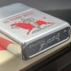 Bật Lửa Zippo Cổ Đồng Khối Mạ Chrome Phay Xước Chủ Đề Ăn Mòn Phủ Sơn Hiếm Gặp Năm 1969 Đời 5 Vạch Thẳng ZC353