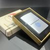 Bật Lửa Zippo Cổ Đồng Khối Mạ Chrome Phay Xước Chủ Đề Ăn Mòn Phủ Sơn Hiếm Gặp Năm 1978 Đời 4 Vạch Sắc ZC363