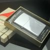 Bật Lửa Zippo Cổ Đồng Khối Mạ Chrome Bóng Sọc Dưa Huyền Thoại Hiếm Gặp, Đời 1 Vạch Thẳng Năm 1973 ZC371