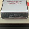 Bật Lửa Zippo Cổ Đồng Khối Mạ Chrome Phay Xước Chủ Đề Ăn Mòn Phủ Sơn Hiếm Gặp Năm 1970 Đời 4 Vạch Thẳng ZC380