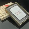 Bật Lửa Zippo Cổ Đồng Khối Mạ Chrome Phay Xước Chủ Đề Ăn Mòn Phủ Sơn Hiếm Gặp Năm 1970 Đời 4 Vạch Thẳng ZC380