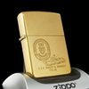 Bật Lửa Zippo Đồng Khối Solid Brass Chu Niên 1932 - 1992 Khắc Ăn Mòn Chủ Đề Tầu Chiến Hiếm Gặp Nguyên Zin Chính Hãng ZQH157