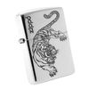 Bật Lửa Zippo Bạc Đúc Nguyên Khối Sterling Armor Vỏ Dầy Chủ Đề Mãnh Hổ ZB74