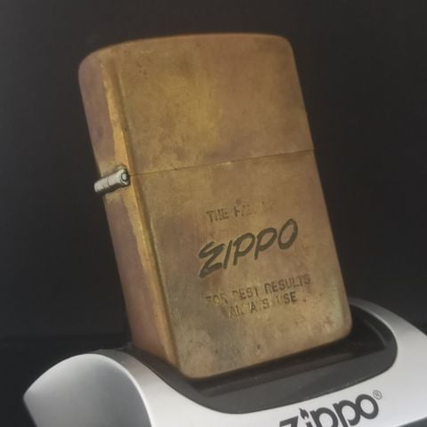 Zippo Chu Niên 1932 - 1985 Giá Thanh Lý Đã Qua Sử Dụng SX Năm 1985 C36