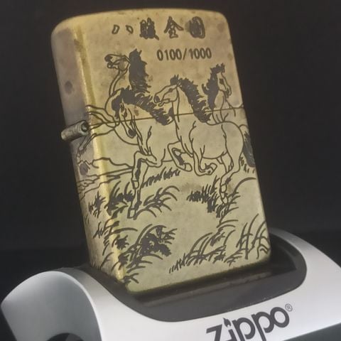 Zippo Mã Đáo Thành Công Giá Thanh Lý Đã Qua Sử Dụng SX Năm 2014 C38