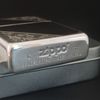 Zippo Mạ Bạc Hoa Văn Sơn Đen Giá Thanh Lý Đã Qua Sử Dụng SX Năm 2011 C17
