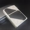 Zippo Mạ Bạc Hoa Văn Sơn Đen Giá Thanh Lý Đã Qua Sử Dụng SX Năm 2011 C17