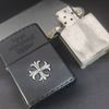 Zippo Bọc Da Hiếm Gặp Giá Thanh Lý Đã Qua Sử Dụng Đời XVI La Mã SX Năm 2000 C41