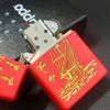 BẬT LỬA ZIPPO CỐT ĐỒNG SƠN ĐỎ THUẬN BUỒM XUÔI GIÓ MAY MẮN - ZKC59