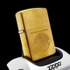 Bật Lửa Zippo Đồng Khối Khắc Ăn Mòn Chủ Đề Nữ Thần Tự Do - Liberty Đời XI La Mã Năm 1995 ZL636