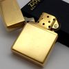 Bật Lửa Zippo Đồng Khối Trơn 2 Mặt Đời XVI La Mã Năm 2000 ZL634