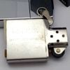 Bật Lửa Zippo Đồng Khối Mạ Chrome Trơn Bóng 2 Mặt Đời VI La Mã Năm 1990 ZL635