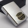 BẬT LỬA ZIPPO ĐỒNG KHỐI MẠ CHROME BẢN VINTAGE CHẶT GÓC TRƠN PHAY XƯỚC ĐỜI XV NĂM 1999 ZL633