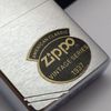 BẬT LỬA ZIPPO ĐỒNG KHỐI MẠ CHROME BẢN VINTAGE CHẶT GÓC TRƠN PHAY XƯỚC ĐỜI XV NĂM 1999 ZL633