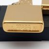 Bật Lửa Zippo Gold Plated Vân Xéo Hiếm Gặp Đời XII La Mã Năm 1996 ZL637
