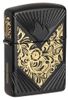 Bật Lửa Zippo 46026 Coty 2024 Collectible of the Year - Zippo Armor Tumbled Brass Z331