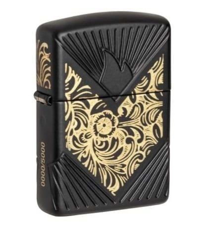 Bật Lửa Zippo 46026 Coty 2024 Collectible of the Year - Zippo Armor Tumbled Brass Z331