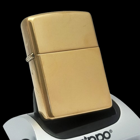 Vỏ Zippo Chính Hãng Đồng Khối Bản Armor Vỏ Dày - Không Ruột PK60