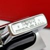 BẬT LỬA ZIPPO CHROME BÓNG CHỦ ĐỀ QUỐC HUY COLOMBIA BẢN XUẤT CHÂU ÂU ĐỜI IX NĂM 1993 ZL124