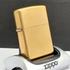 Bật Lửa Zippo Đồng Nguyên Khối Trơn Bóng Đời XV La Mã Sản Xuất Năm 1999 ZL640