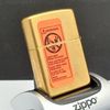 Bật Lửa Zippo Đồng Nguyên Khối Trơn Bóng Đời XV La Mã Sản Xuất Năm 1999 ZL640