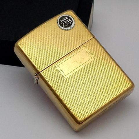 Bật Lửa Zippo Đồng Khối Sọc Dưa Ngang Năm 1999 Đời XV La Mã  ZL361