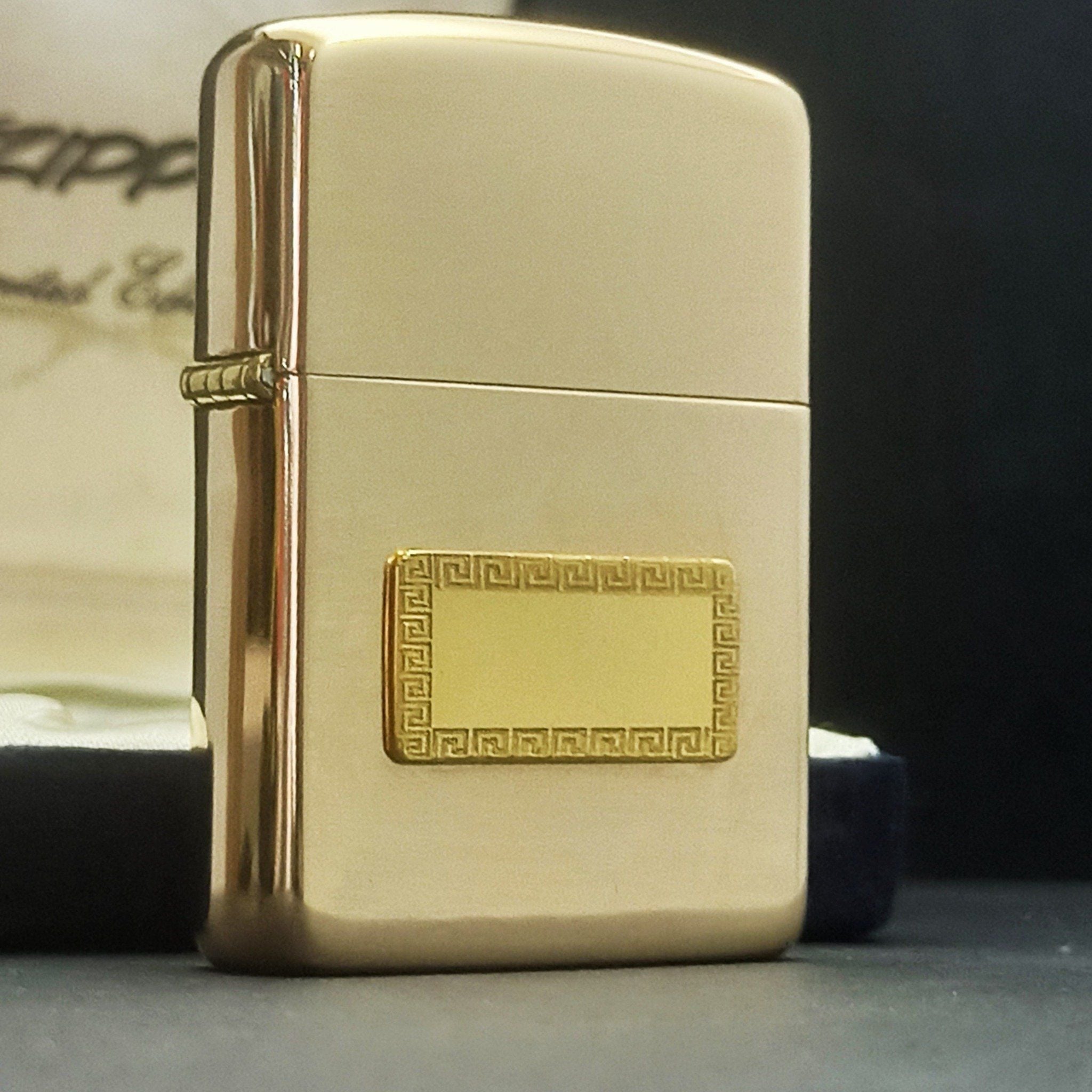 Bật Lửa Zippo Vàng Đúc Nguyên Khối 14KT Cực Hiếm, Sản Xuất Thâp Niên 1960s Gặp Giá Trị Sưu Tầm Cực Cao ZQHU112