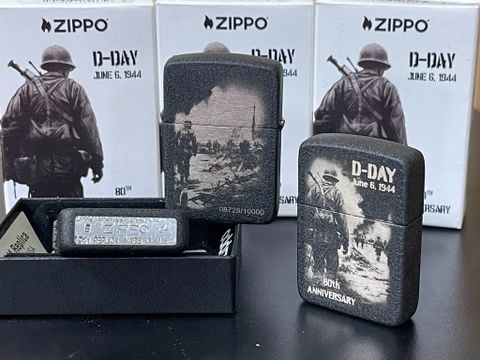 Bật Lửa Zippo D-DAY 80th Anniversary Collectible – 46261 Z332