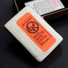 Bật Lửa Zippo Đồng Khối Mạ Chrome Vintage Chặt Góc Phay Xước Trơn 2 Mặt Đời X La Mã Năm 1994 ZL641