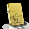 Bật Lửa Zippo Đồng Khối Marlboro Longhorns Đầu Bò Đời VII La Mã Năm 1991 Hiếm Gặp ZQH166
