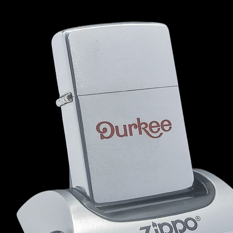 Bật Lửa Zippo Cổ Đồng Khối Mạ Chrome Phay Xước Chủ Đề Ăn Mòn Phủ Sơn Hiếm Gặp Năm 1974 Đời 8 Vạch Sắc ZC394