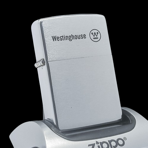 Bật Lửa Zippo Cổ Đồng Khối Mạ Chrome Phay Xước Chủ Đề Ăn Mòn Phủ Sơn Hiếm Gặp Năm 1975 Đời 7 Vạch Sắc ZC395