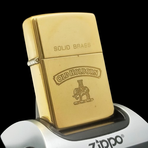 Bật Lửa Zippo Đồng Khối Solid Brass Chủ Đề Ăn Mòn Hiếm Gặp Năm 1992 Đời VIII La Mã ZL647